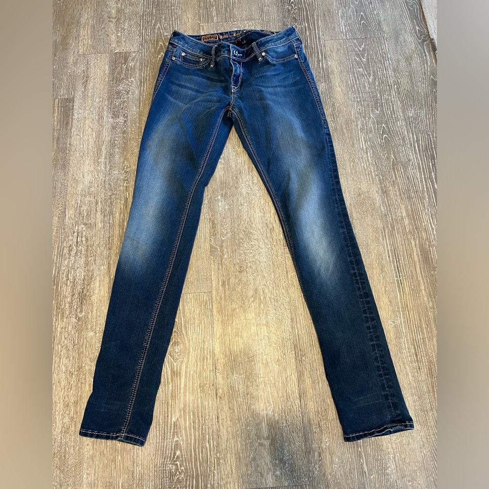 Rock Revival Buckle Womens Demin jeans Carla legging. Size 30